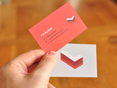 Laminated Business Cards